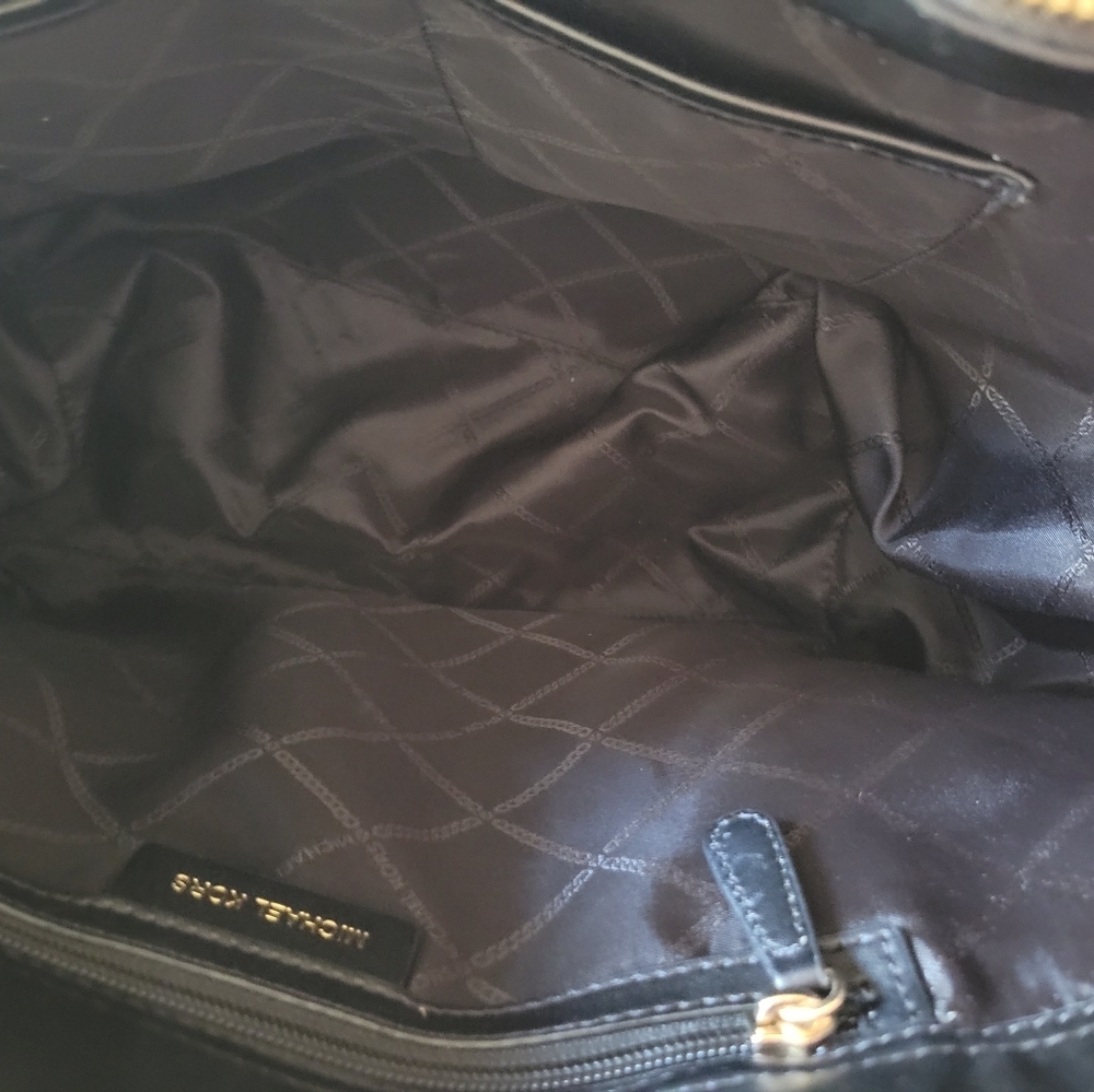 Michael Kors Black and Gold Studded Tote - Picture 9 of 9